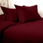 1000 Thread Count Egyptian Cotton Solid Duvet Cover Set