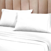 1200 Thread Count Cotton Blend 2 Piece Solid Pillowcase Set
