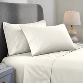 1000 Thread Count Cotton Blend Solid Deep Pocket Bed Sheet Set