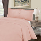 1000 Thread Count Cotton Blend Solid 3 Piece Duvet Cover Set