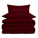 1000 Thread Count Egyptian Cotton Solid Duvet Cover Set