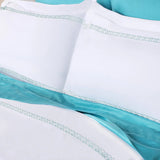 1000 Thread Count Egyptian Cotton Embroidered Duvet Cover Set