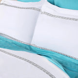 1000 Thread Count Egyptian Cotton Embroidered Duvet Cover Set
