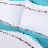 1000 Thread Count Egyptian Cotton Embroidered Duvet Cover Set