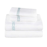 1000 Thread Count Egyptian Cotton Sateen Embroidered Sheet Set
