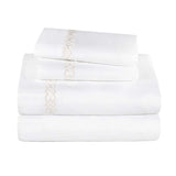 1000 Thread Count Egyptian Cotton Sateen Embroidered Sheet Set