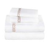 1000 Thread Count Egyptian Cotton Sateen Embroidered Sheet Set