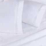 1000 Thread Count Egyptian Cotton Sateen Embroidered Sheet Set