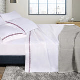 1000 Thread Count Egyptian Cotton Sateen Embroidered Sheet Set