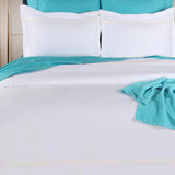 1000 Thread Count Egyptian Cotton Embroidered Duvet Cover Set