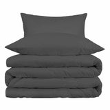 1000 Thread Count Egyptian Cotton Solid Duvet Cover Set