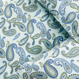 100% Cotton Flannel Paisley Luxury Duvet Cover Set