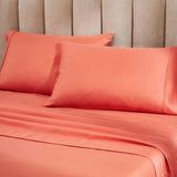 1200 Thread Count Cotton Blend 2 Piece Solid Pillowcase Set