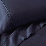 1200 Thread Count Cotton Blend 2 Piece Solid Pillowcase Set