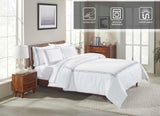 1200 Thread Count Egyptian Cotton Embroidered Duvet Cover Set