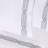 1200 Thread Count Egyptian Cotton Sateen Embroidered Sheet Set