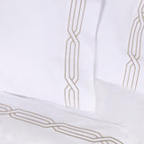 1200 Thread Count Egyptian Cotton Sateen Embroidered Sheet Set