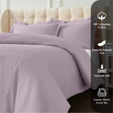 1200 Thread Count Egyptian Cotton Solid Duvet Cover Set