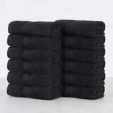 Oregon Organic Cotton Medium Weight Solid Face Towel, Set of 12