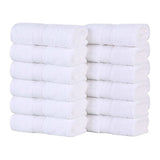 Oregon Organic Cotton Medium Weight Solid Face Towel, Set of 12