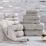 Heritage Egyptian Cotton Plush Absorbent Luxury 12 Piece Towel Set
