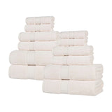 Oregon Organic Cotton Medium Weight Solid 12-Piece Towel Set