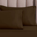 Egyptian Cotton Sateen Pillowcase Set 1500 Thread Count