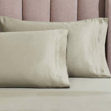 Egyptian Cotton Sateen Pillowcase Set 1500 Thread Count