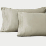 Egyptian Cotton Sateen Pillowcase Set 1500 Thread Count