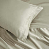 Egyptian Cotton Sateen Pillowcase Set 1500 Thread Count