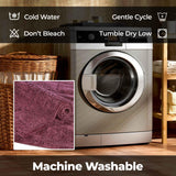 Cotton Checkers Geometric Non-Skid Washable 2 Piece Bath Rug Set