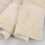 Cotton Checkers Geometric Non-Skid Washable 2 Piece Bath Rug Set