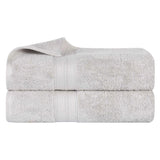 Rayon from Bamboo Cotton Blend Bath Towel Set of 2