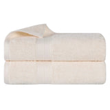 Rayon from Bamboo Cotton Blend Bath Towel Set of 2