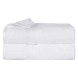 Rayon from Bamboo Cotton Blend Bath Towel Set of 2