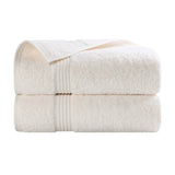 Heritage Egyptian Cotton Plush Thick Absorbent Bath Towel Set of 2