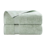 Heritage Egyptian Cotton Plush Thick Absorbent Bath Towel Set of 2