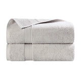 Heritage Egyptian Cotton Plush Thick Absorbent Bath Towel Set of 2