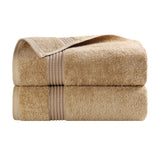 Heritage Egyptian Cotton Plush Thick Absorbent Bath Towel Set of 2