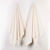 Oregon Organic Cotton Medium Weight Solid Bath Sheet, Set of 2