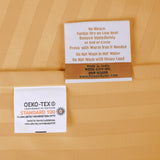 300 Thread Count Egyptian Cotton Sateen Stripe Bed Sheet Set