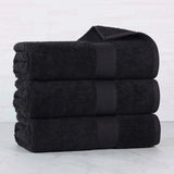 Oregon Organic Cotton Medium Weight Solid Bath Towel, Set of 3