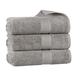 Oregon Organic Cotton Medium Weight Solid Bath Towel, Set of 3