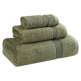 Heritage Egyptian Cotton Plush 3 Piece Absorbent Luxury Towel Set