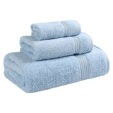 Heritage Egyptian Cotton Plush 3 Piece Absorbent Luxury Towel Set