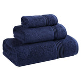 Heritage Egyptian Cotton Plush 3 Piece Absorbent Luxury Towel Set