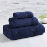Heritage Egyptian Cotton Plush 3 Piece Absorbent Luxury Towel Set