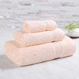 Heritage Egyptian Cotton Plush 3 Piece Absorbent Luxury Towel Set
