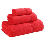 Heritage Egyptian Cotton Plush 3 Piece Absorbent Luxury Towel Set