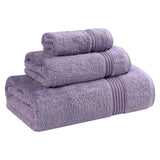 Heritage Egyptian Cotton Plush 3 Piece Absorbent Luxury Towel Set